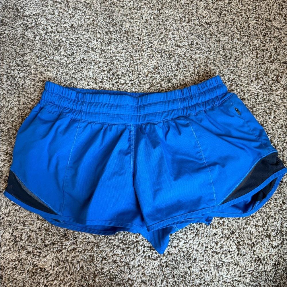 Blue shorts